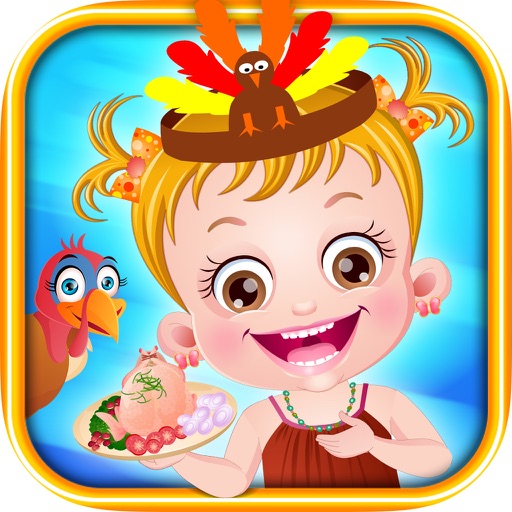 Baby Hazel Thanksgiving fun iOS App