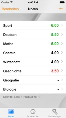 Game screenshot Notenverwaltung für Schüler mod apk