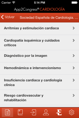 App2Congress. CARDIOLOGÍA screenshot 3