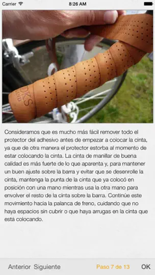 Captura de pantalla de Bike Doctor - Guía Fácil Sobre Reparación Y Mantenimiento De Bicicletas en iPhone 3