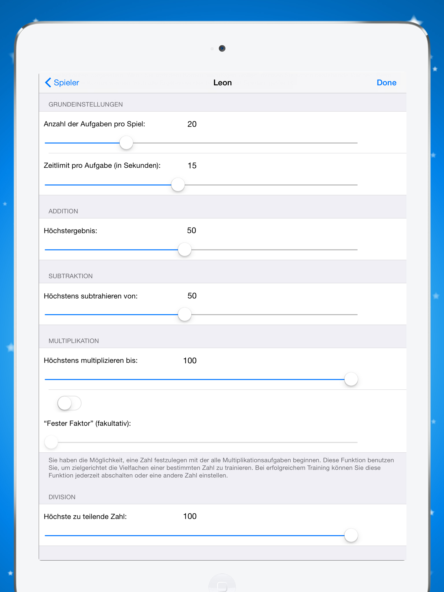 Mathespaß für kluge Kinder - Addition, Subtraktion, Multiplikation und Division! Das ist Mathematis GRATIS! screenshot 11