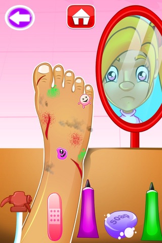 Scary Foot Injury - Girl's Clinic screenshot 2