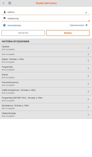 Screenshot 2 of mobiJOB App