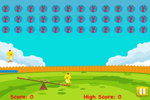 An Easter Chicken Seesaw for Kids - Awesome Marshmallow Peep Catch FREE screenshot 3