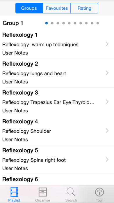 Reflexology Techniques Screenshot 2