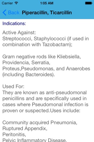 Antibiotics and Infections Free screenshot 4