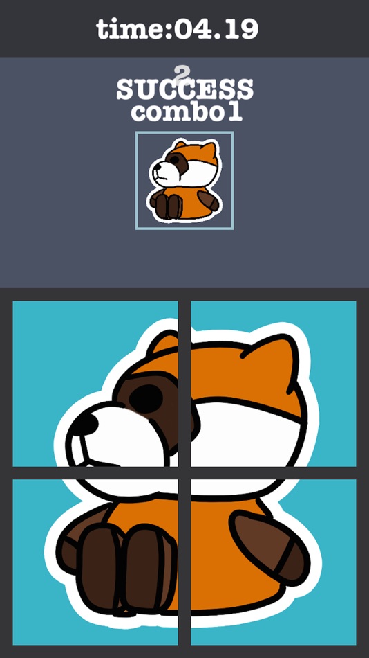 #3. Rotate Lesser Panda Puzzle (iOS) 由: Hirofumi NAKANO