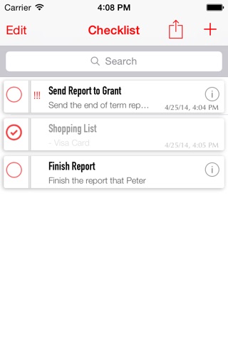Checklist Pro. screenshot 2