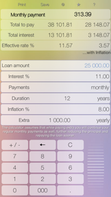 Cash Loan - calculator: control debt and restore credit screenshot