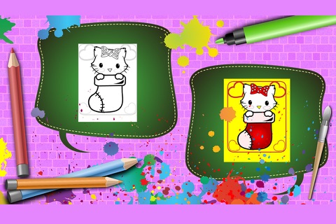 Kitty Coloring Funny screenshot 4