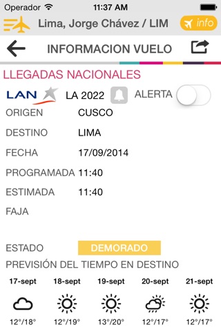 Aeropuertos del Perú .pe screenshot 2