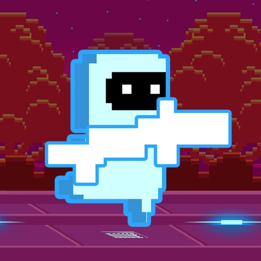 Alien Shooter Race – Retro Endless Robot Game icon