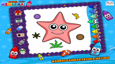 Screenshot #3 pour Marbel Mewarnai Hewan Laut