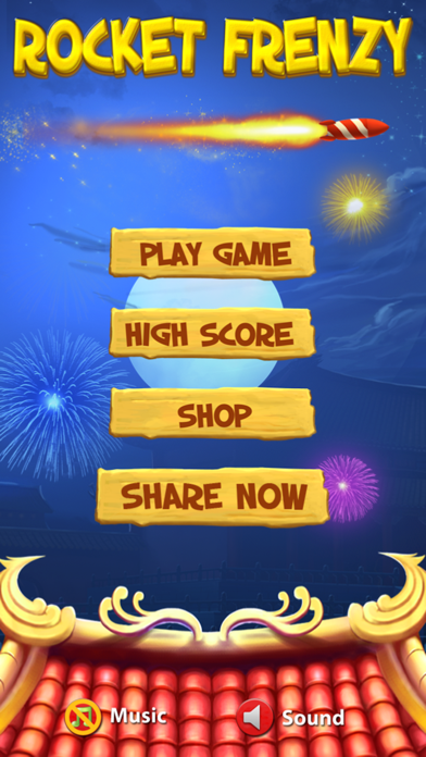 Rocket Frenzy Deluxe HD screenshot 1