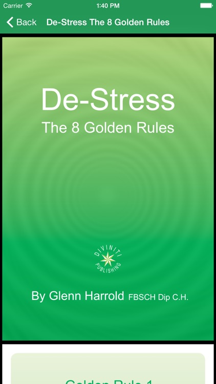 Deep Relaxation Hypnosis AudioApp-Glenn Harrold screenshot-4