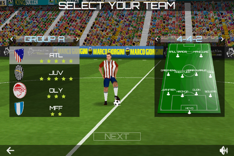 King Soccer Champions screenshot 2