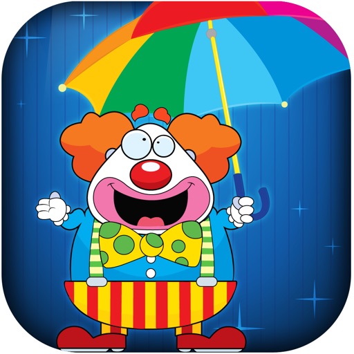 Ice Cream Rain Madness - Funny Clown Umbrella Adventure FREE icon