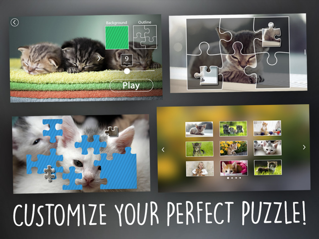 ‎Jigsaw Wonder Kittens Puzzles for Kids Screenshot