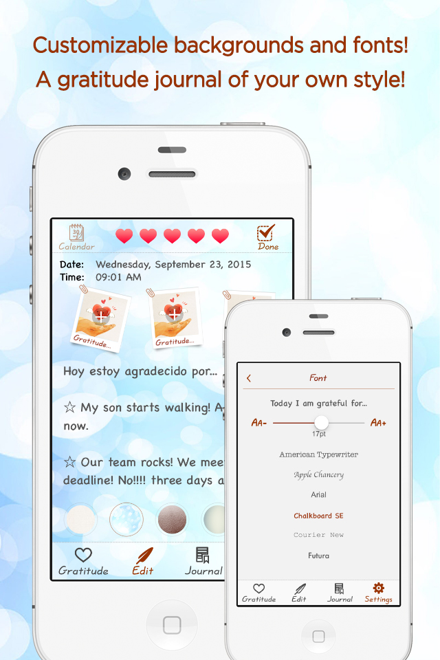 Gratitude Journal - The Life-changing App