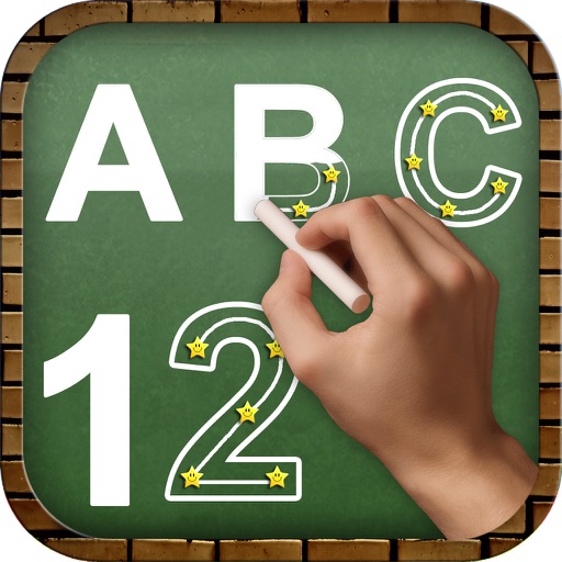 Alphabet & Number Tracing Icon
