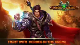 How to cancel & delete heroes of legend : castle defense 1