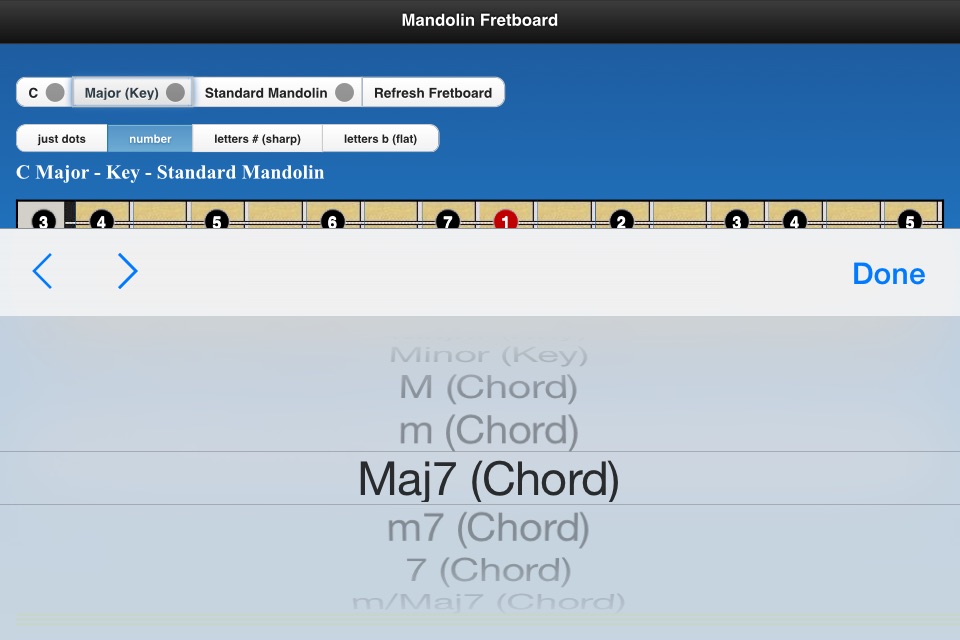 Mandolin Chords and Scales screenshot 2