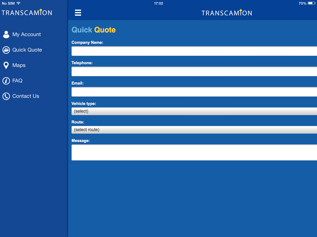 Transcamion Ferry Freight - Book all freight ferries in one app.