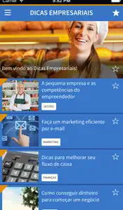 Dicas Empresariais screenshot #1 for iPhone