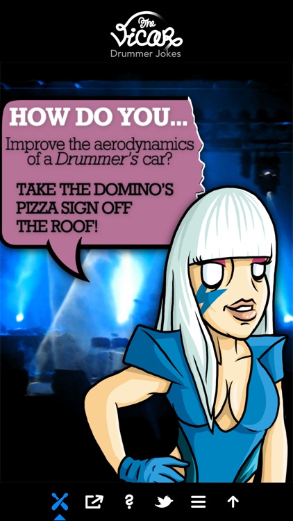 The Vicar's Drummer Jokes and Celebrity Musician Guessing Game