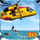 Ciudad de Rescate Helicóptero Piloto Vuelo 3D Simulador - Rescuer Equipo Chopper Aparcamiento Juego icon