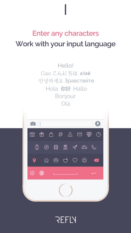 Refly Keyboard - Quick Text Message screenshot-3
