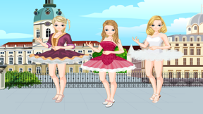 Ballerina Girls 2 - Makeup game for girls who like to dress up beautiful ballerina girls screenshot