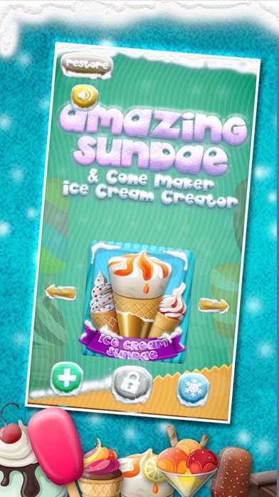 How to cancel & delete A+ Cone & Sundae Creator Ice-Cream Sandwich Maker Game from iphone & ipad 2