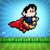 A Retro Super-Hero Power Jump EPIC - The Fun 8-Bit Man Race Challenge