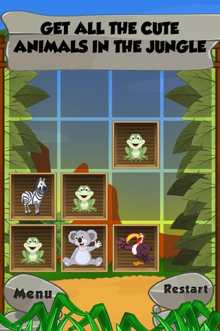 Jungle Clash - 2048 animal matching puzzle game screenshot 4