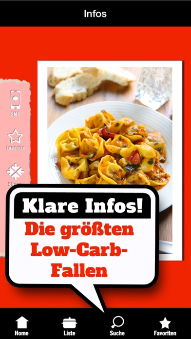 Low Carb Liste - Abnehmen ohne Kohlenhydrate und Diät Screenshot 2 - AppWisp.com Low Carb Liste - Abnehmen ohne Kohlenhydrate und Diät Screenshot 2 - AppWisp.com