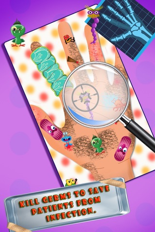 Finger Surgery Doctor - Best surgeon game with friendly home Doctor and a cute little hospital for kids screenshot 4