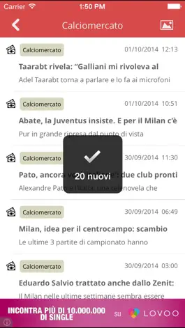 Game screenshot Milan Live apk