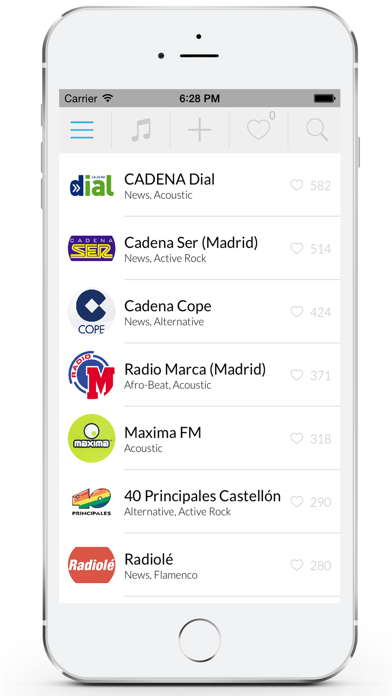 Screenshot #1 pour Radio Espagne