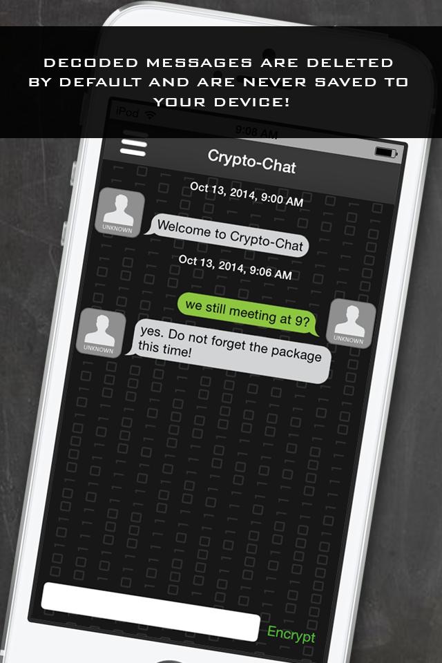 Crypto-Chat screenshot 2