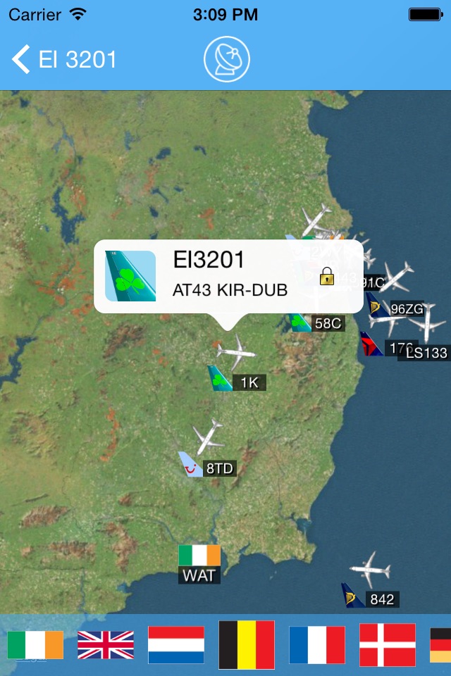 Dublin Airport - iPlane Ireland Flight Information screenshot 3