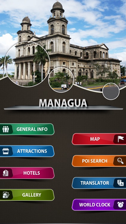 Managua City Offline Travel Guide