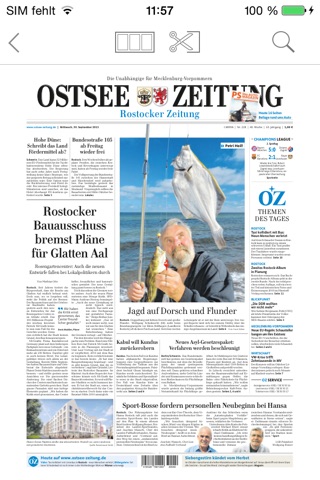 OZ E-Paper: News aus Rostock screenshot 3