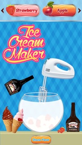 Ice Cream Maker - Frozen ice cone parlour & crazy chef adventure game screenshot #2 for iPhone