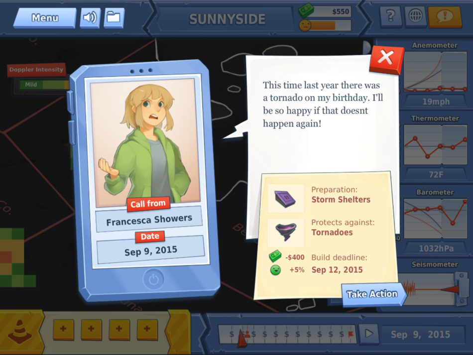 #3. Disaster Detector (iOS) 由: Smithsonian Institution