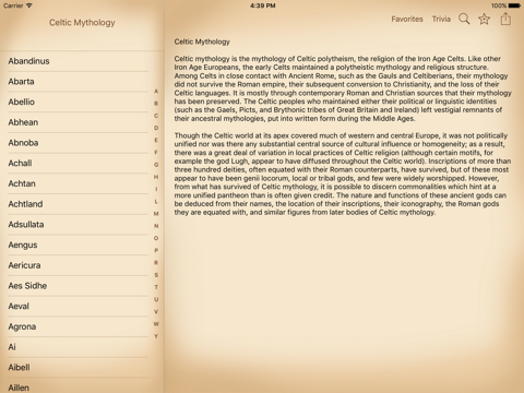 Screenshot #6 pour Mythology - Celtic