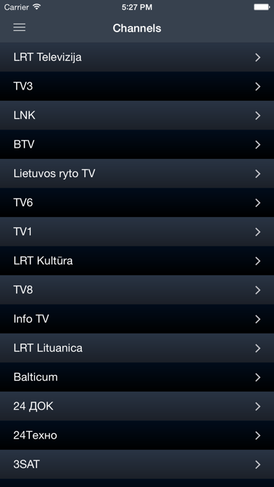 Screenshot #1 pour Lietuva Televizija