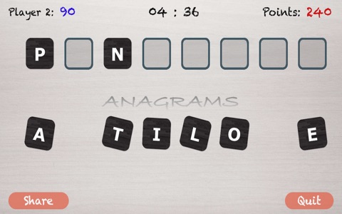 Anagrams: trova l'anagramma screenshot 4