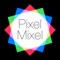 PixelMixel - move cells, mix three colors in one!