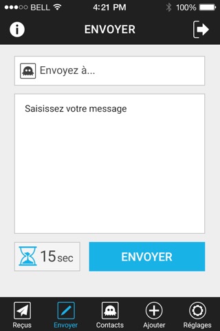SMS Fantôme screenshot 3